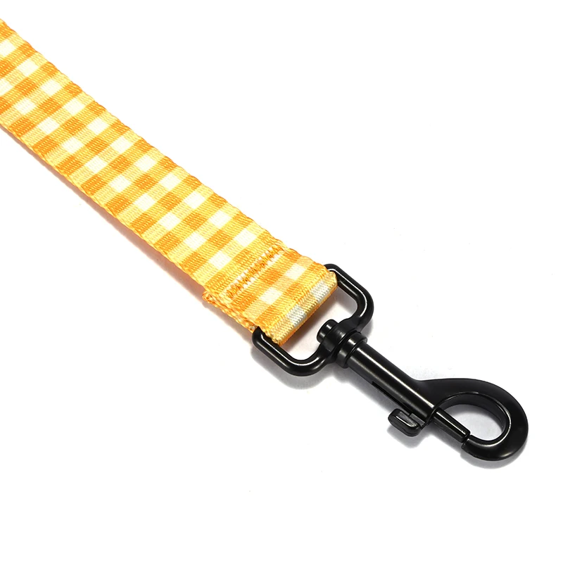 PLATTCO aleación de zinc de alta calidad P eslabón de cadena color noble correa para mascotas BUTTER PLAID para perros pequeños, medianos y grandes 5 tamaños PDL307 - imagen 4