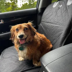 Funda impermeable antideslizante para asiento de coche de perro, alfombrilla Oxford para transporte de mascotas, SUV, camiones y sedanes, Protector para viajes de mascotas, uso diario