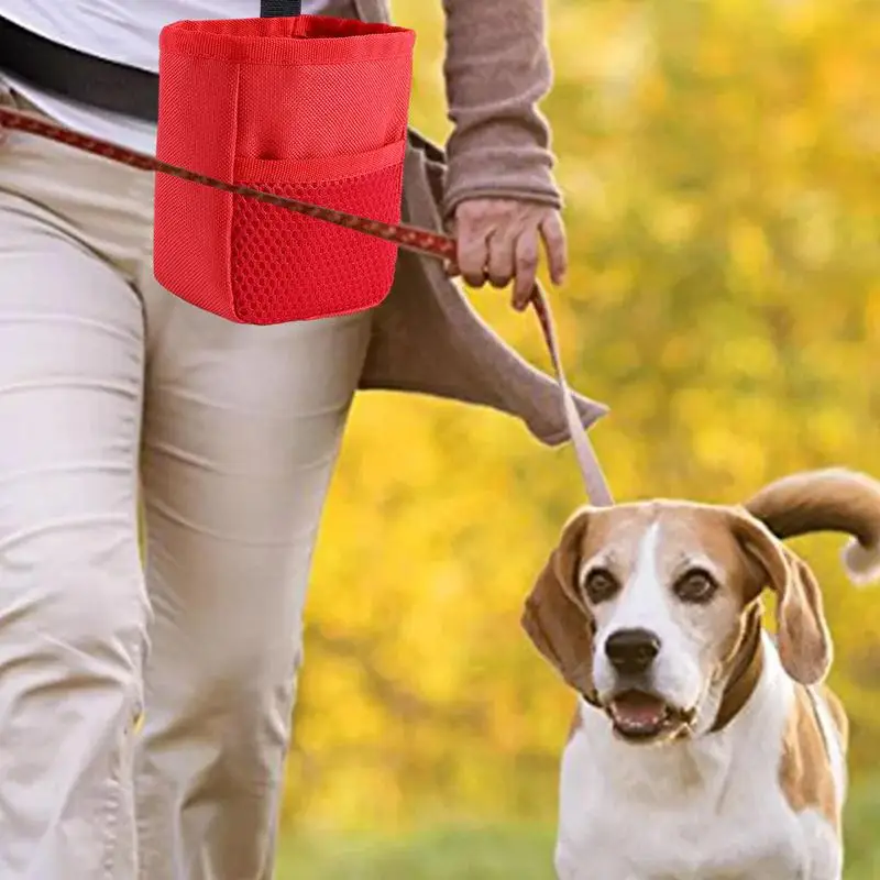 Bolsa de entrenamiento para perros y cachorros, bolsa de cintura de recompensa para aperitivos y comida, 1 unidad - imagen 4