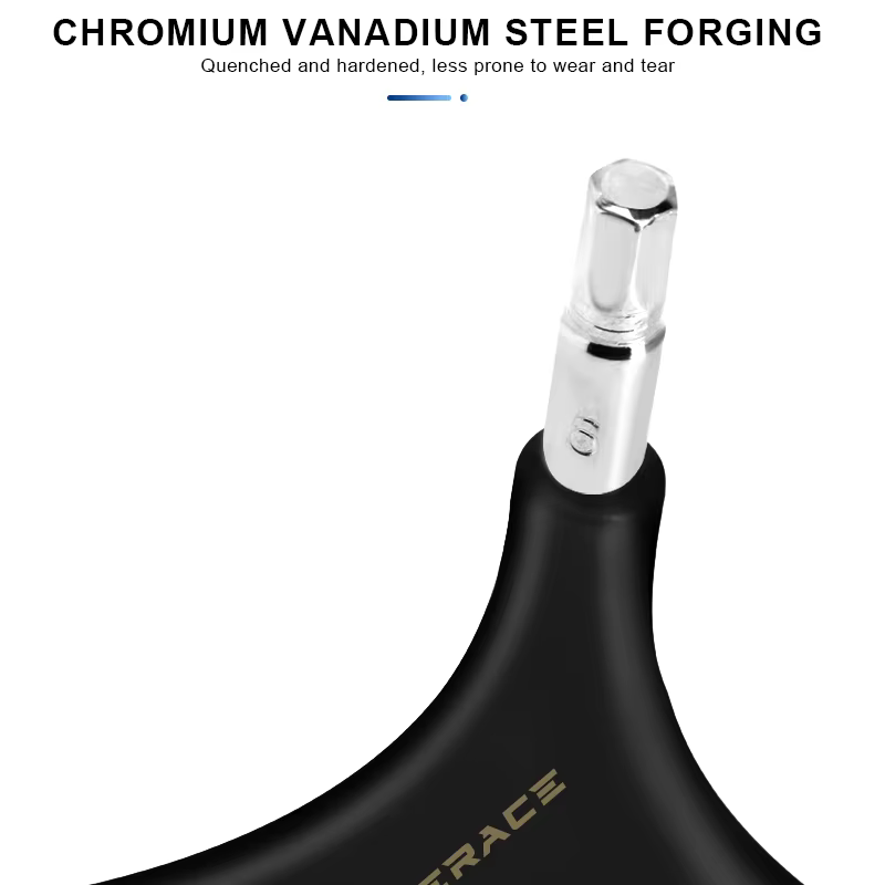 Llave Allen Y 3 vías 4/5/6mm acero CR-V para bicicleta - imagen 2