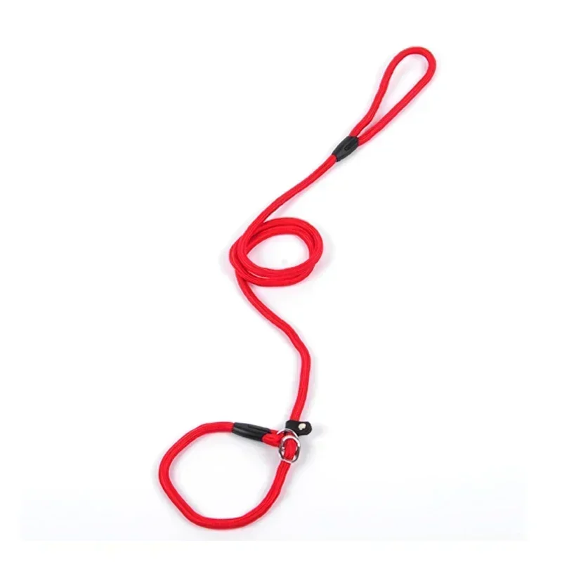 Correa nylon con cadena de tracción para perros grandes y pequeños - imagen 3