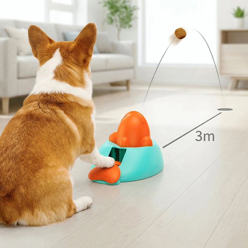 Juguete dispensador comida lenta para perros y gatos pequeños medianos - imagen 4