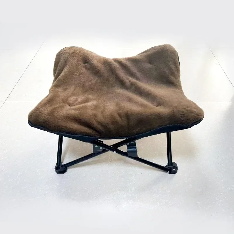 Cama para perros y gatos, suministros de productos para mascotas lavados desmontados de felpa gruesa para otoño e invierno, accesorios para cama de campamento para mascotas suaves y cálidos - imagen 2