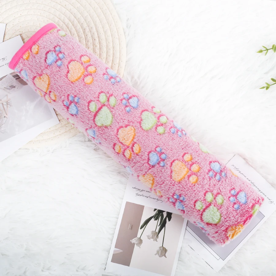 Manta de franela para mascotas de otoño e invierno para gatos y perros pequeños y medianos, adecuada tanto para cama como almohadilla. - imagen 5