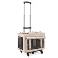 beige single-layer