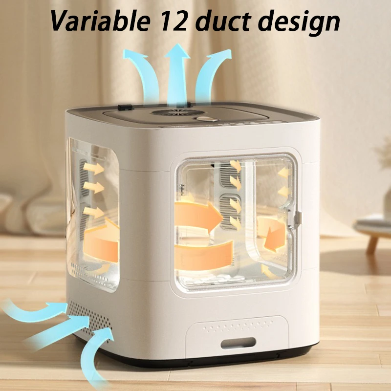 Secador de pelo automatico para gatos y perros 1700W: bajo ruido - imagen 3