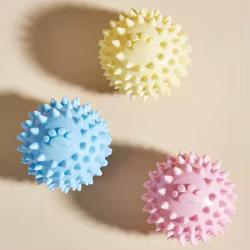 Pelota huella espinas resistente para perro Corgi cachorro masticar