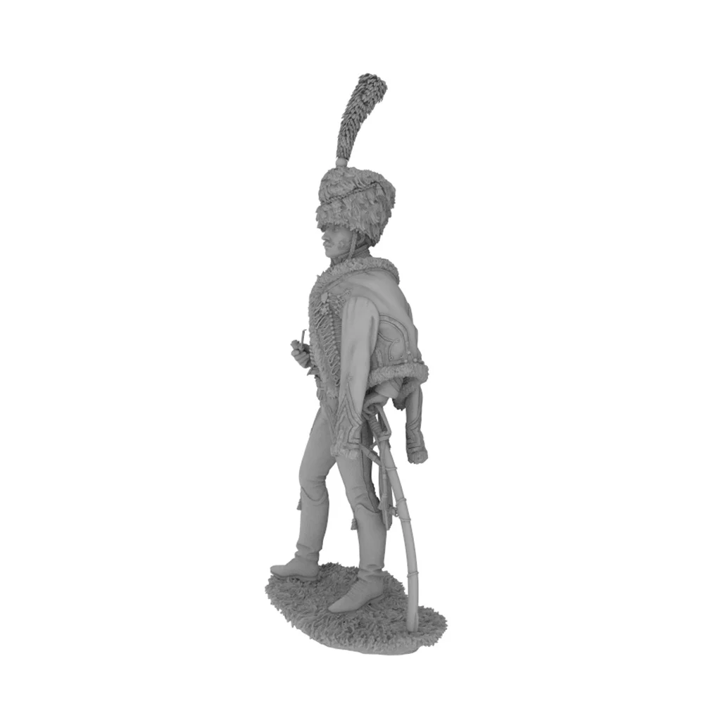 Figura perro oficial resina 3D – Kit ensamblar coleccionar sin pintar - imagen 4