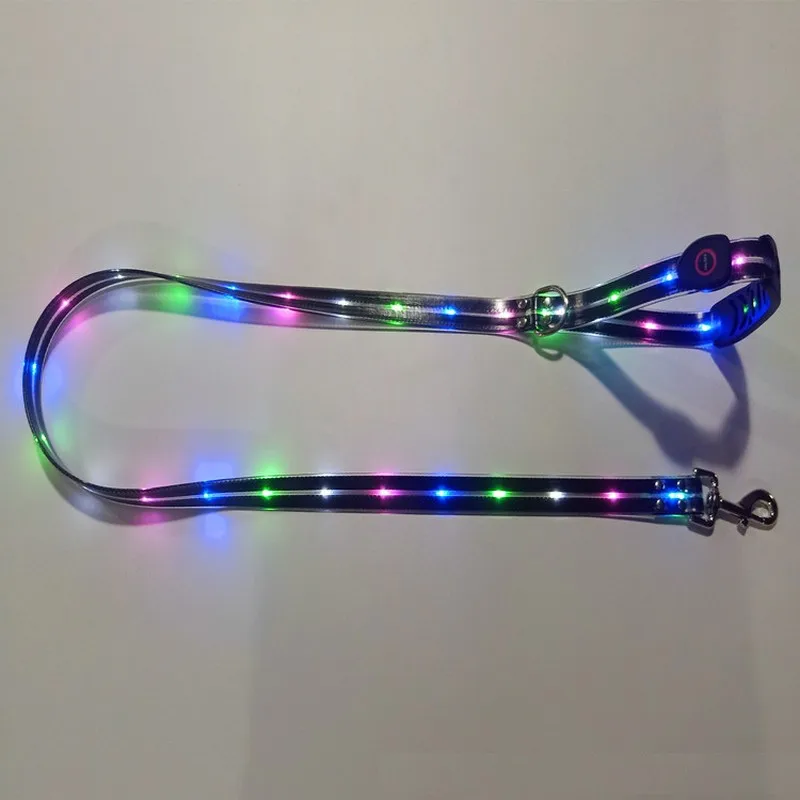 Correa LED recargable USB para perros – Luz para paseos nocturnos - imagen 5