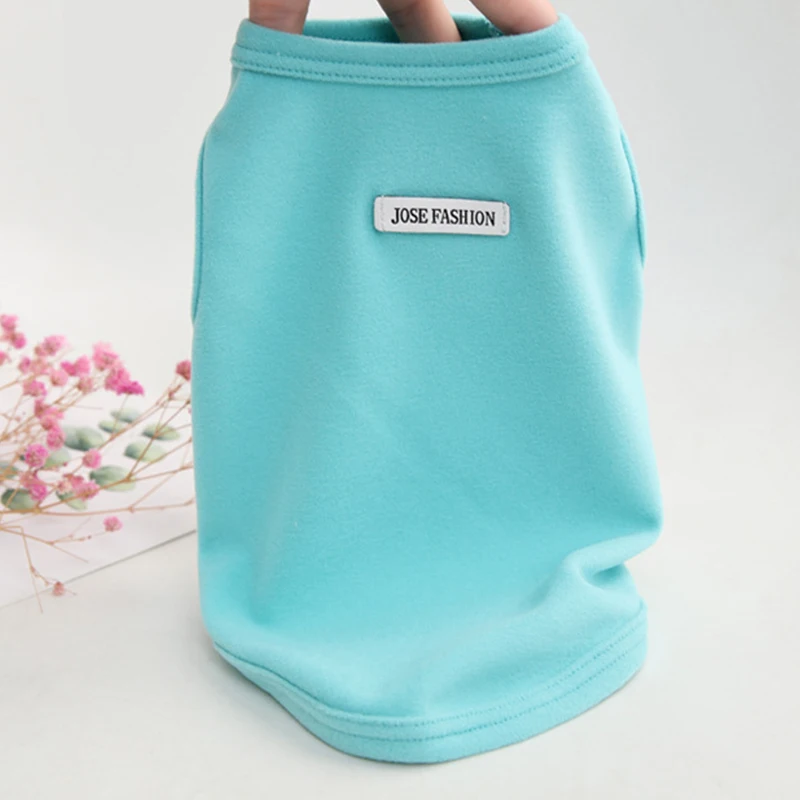 ฤดูหนาว WARM สัตว์เลี้ยงสุนัขเสื้อกั๊กขนแกะเสื้อผ้าสุนัขแฟชั่นบางลูกสุนัข Hoodies แมวเสื้อ Chihuahua Bichon เสื้อผ้าสุนัขขนาดเล็กเสื้อกล้าม - imagen 3