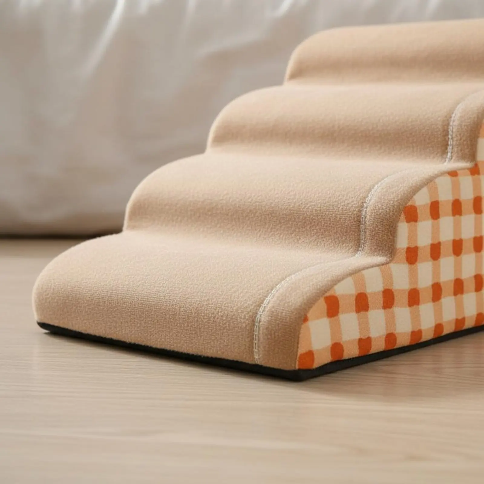 Escalones suaves de espuma para la cama: antideslizantes para perros - imagen 2