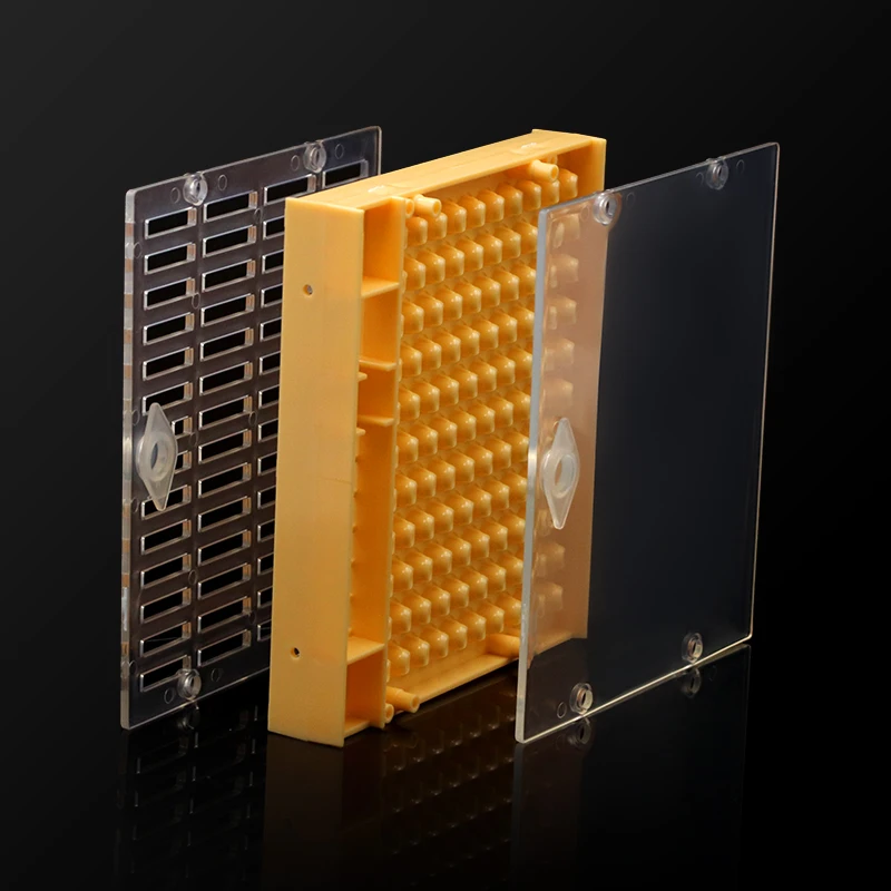 1 Juego de Kit de cría de abeja reina, caja de taza celular para apicultura, panal de plástico, jaula de abeja reina, aislamiento, herramientas de apicultura, accesorios - imagen 4