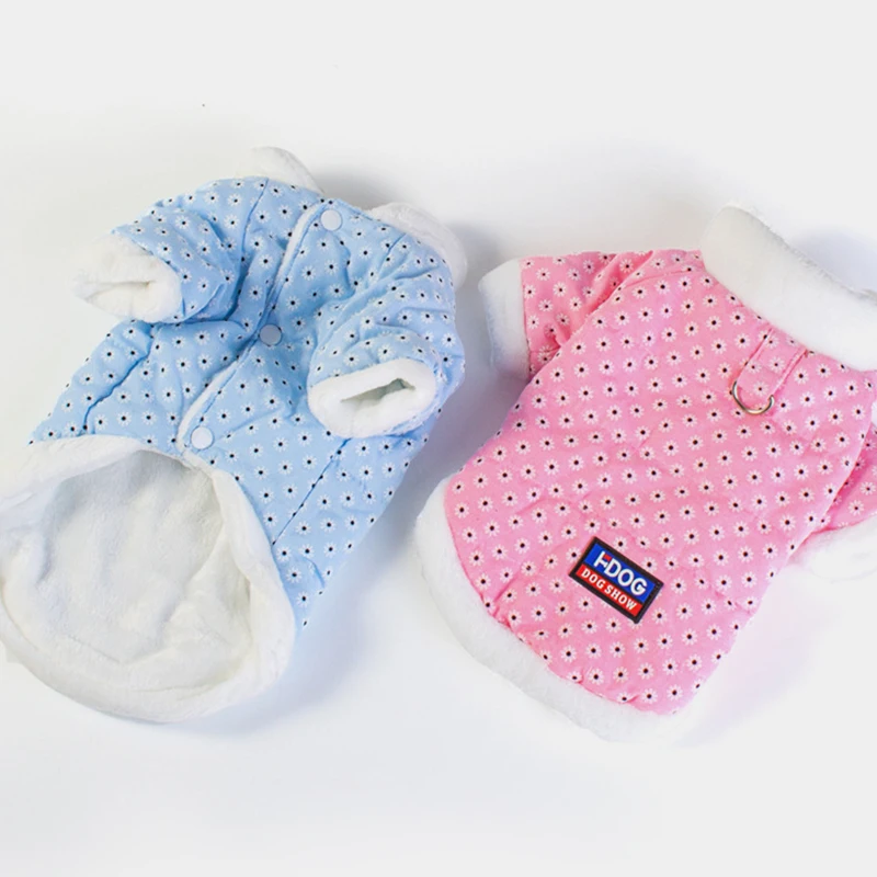 Abrigo para perros, ropa de Margarita pequeña a la moda y cómoda, además de ropa cálida de invierno gruesa de terciopelo para perros - imagen 3