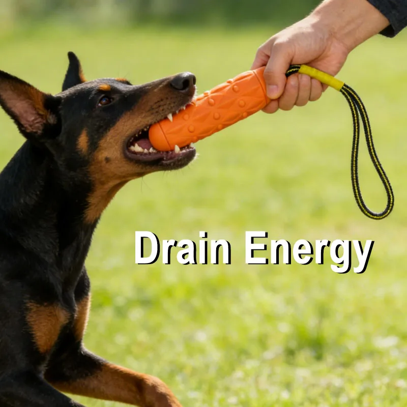Juguete mordedor de cuerda algodón para perros resistente y divertido - imagen 2