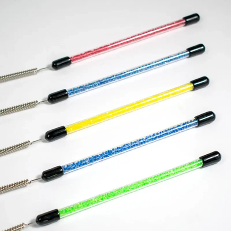 Juguete interactivo de alambre de acero para gatos, juguete de pluma divertido, palo de peluche, suministros para mascotas - imagen 5