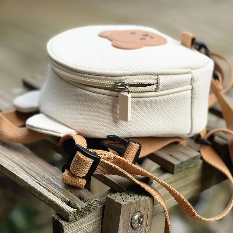 Mochila para mascotas, bolsa de cuerda de tracción para el pecho y la espalda, para perro pequeño, gato, conejo y oso de peluche, accesorios para perros - imagen 4