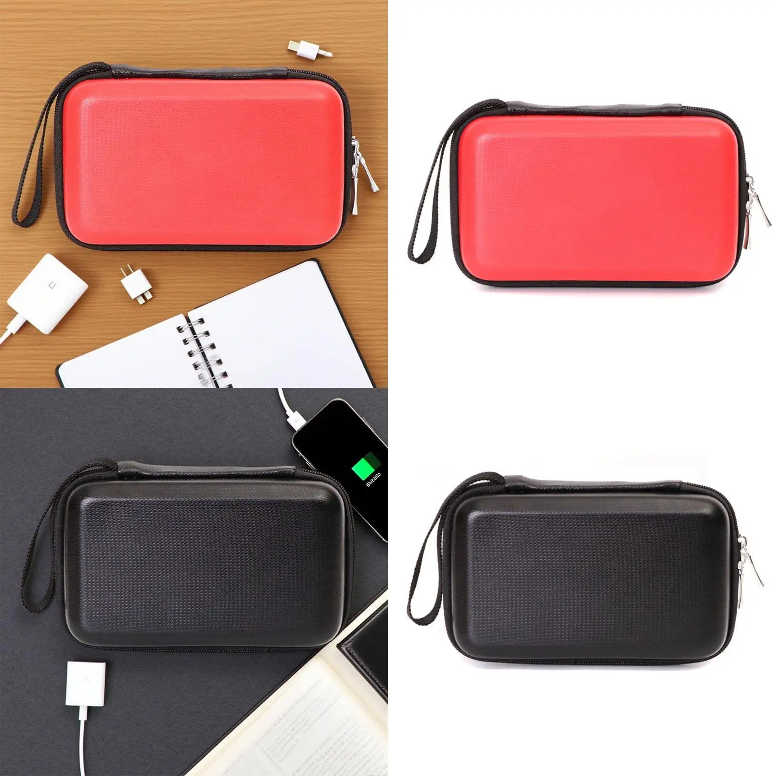 Earphone Cable Storage Bag Waterproof Electronic Accessories Organizer for
