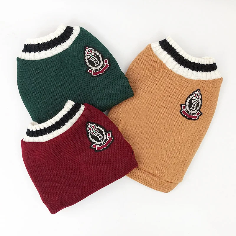 Suéter para perros y gatos, ropa de invierno para mascotas pequeñas, chaleco para cachorros, chaqueta para mascotas, disfraz de gatito Ubranka Dla Psa - imagen 2