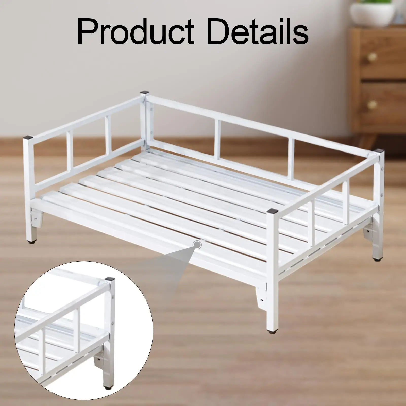 Elevated Dog Bed Quick Set up Breathable Multifunctional Furniture Accessory Elevated Dog Bed Quick Set up Breathable Multifunctional Furniture Accessory