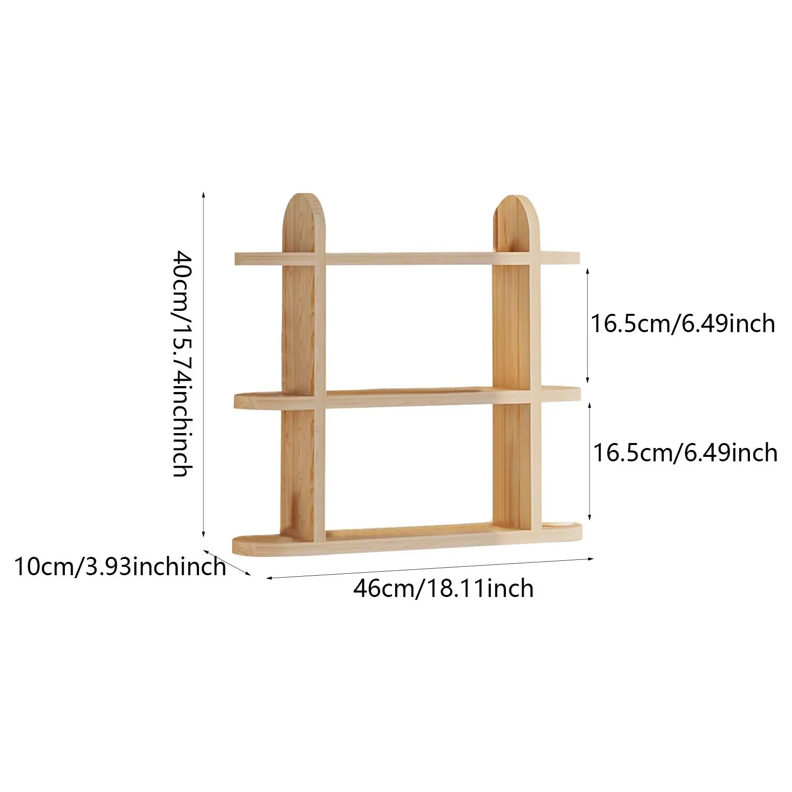 Wooden Desktop Plant Stand Hobbies Models Collections Displaying Decorative Home Office Balcony Multifunctional Display Stand