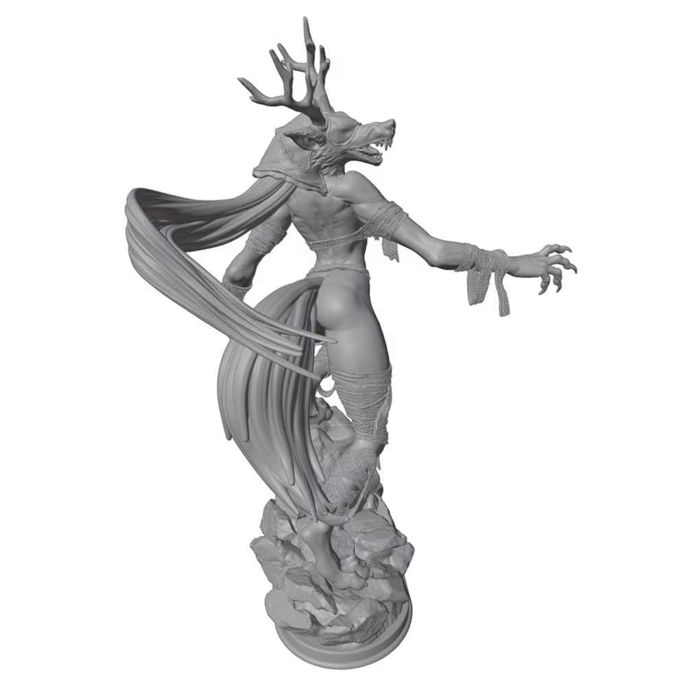 Figura de resina anime sexy escala 1/24 sin ensamblar ni pintar - imagen 5