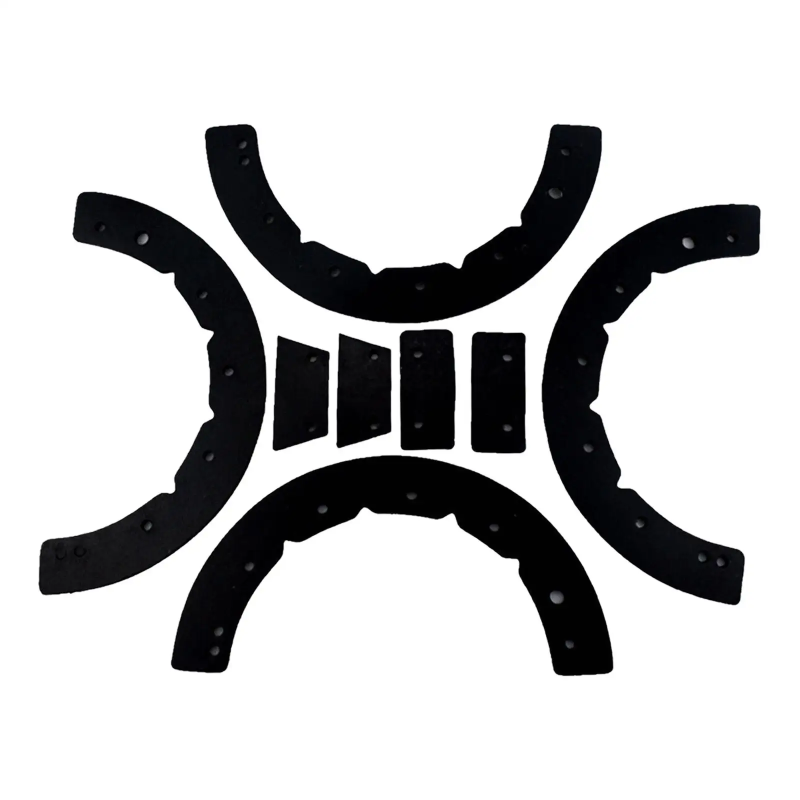 731-0782 Snow Blower Rubber Paddle Accessories Components Black Easily Install Professional Replaces for 731-0781 753-0613
