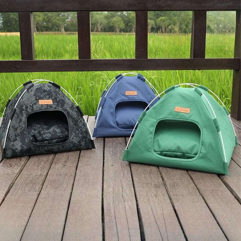 Perrera para perros, tienda para gatos, estera nido, casa para gatos extraíble cálida para invierno, productos para mascotas - imagen 3