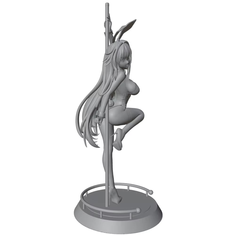 Figura decorativa de anime para habitación sin montar ni pintar