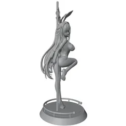 Figura decorativa de anime para habitación sin montar ni pintar