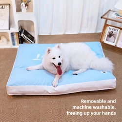 Cama grande lavable para perros – Resistente a arañazos y todas las estaciones