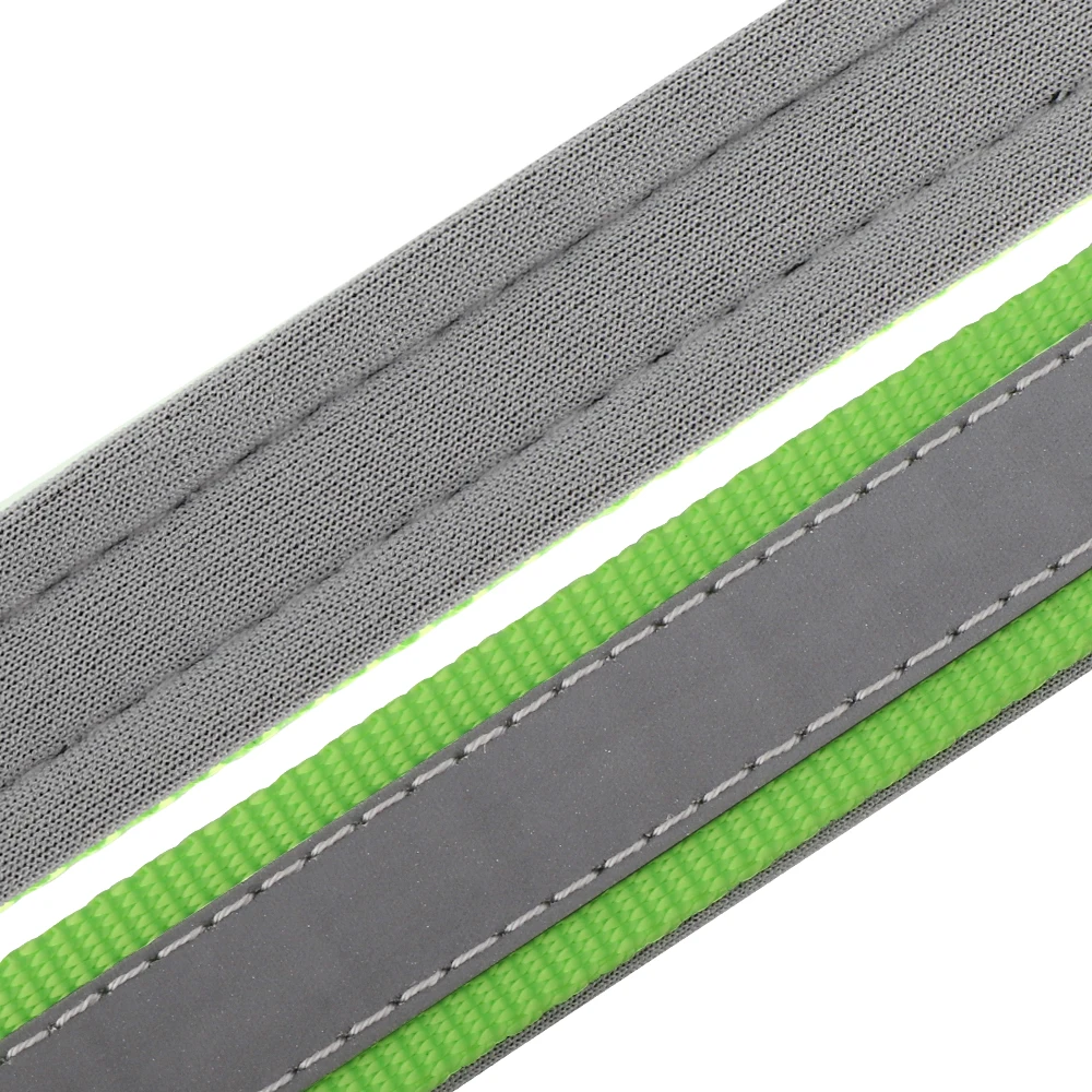 Collar de perro personalizado reflectante suave Collares de identificación personalizados Collar de cachorro de nailon duradero ajustable para perros pequeños, medianos y grandes - imagen 3