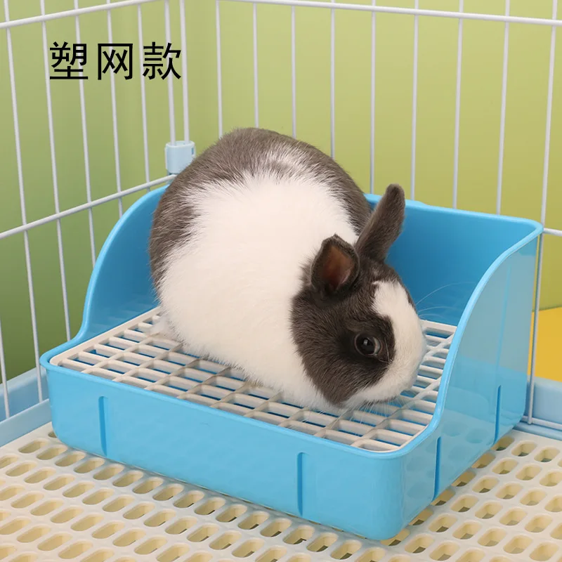 Caja de arena grande para conejos, cobayas y chinchillas para mascotas - imagen 3
