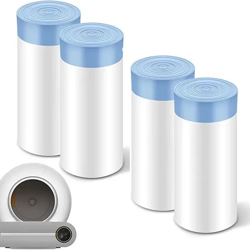 Caja de arena para gatos autolimpiable, accesorios Tonepie Smart Cat bedsars, bolsa de basura para inodoro, tapón de goma cerrado dedicado - imagen 4