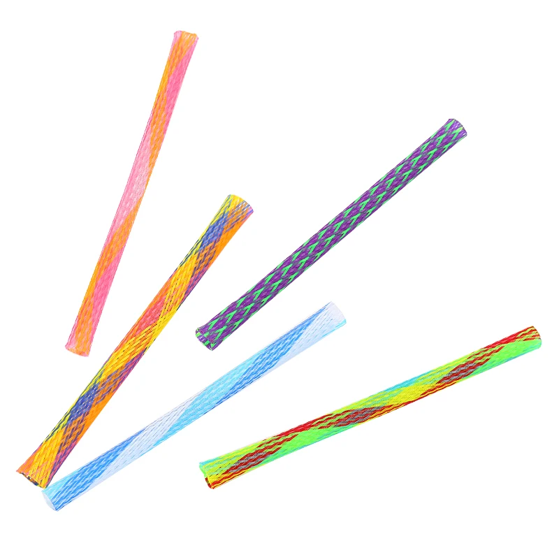 Juguete para gatos, palo retráctil para provocar gatos, juego interactivo de primavera, suministros para mascotas, color aleatorio, 10 paquetes - imagen 5