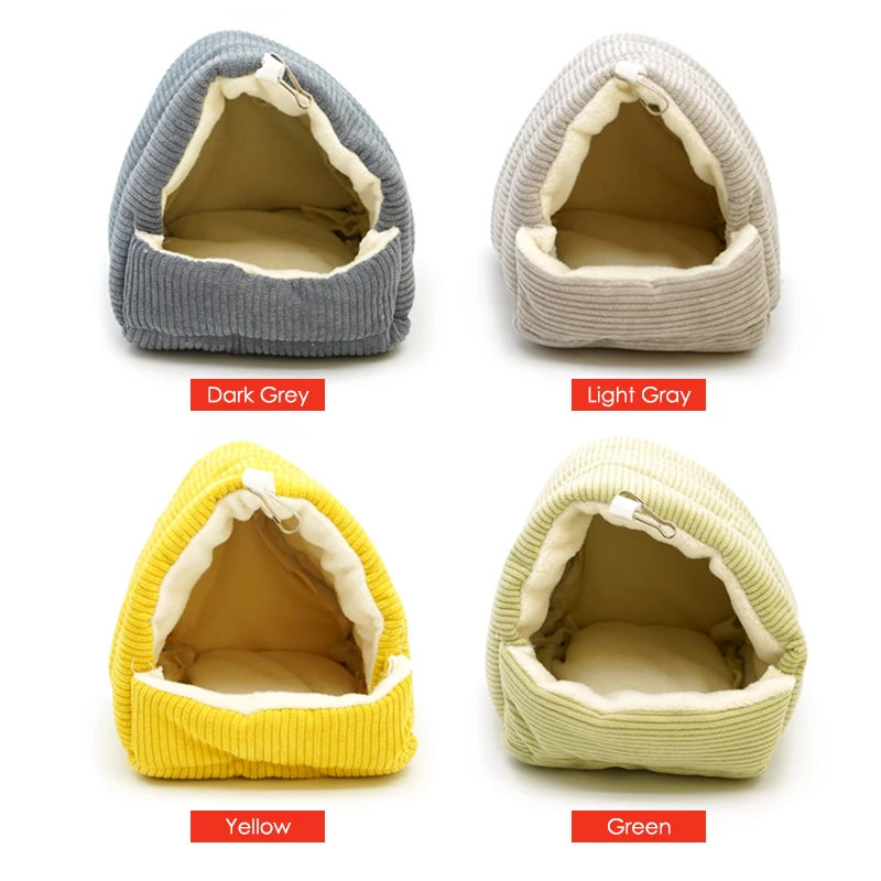 Casa nido de pájaro para mascotas, jaulas para loros, colgante cálido y cómodo, hamaca para loros de invierno, cueva, corazón, nido de felpa, accesorios de decoración - imagen 4