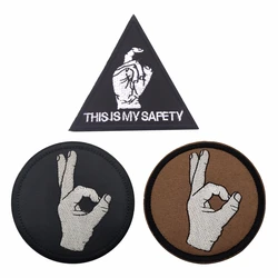 Parche bordado táctico para perro – Insignia de seguridad collar