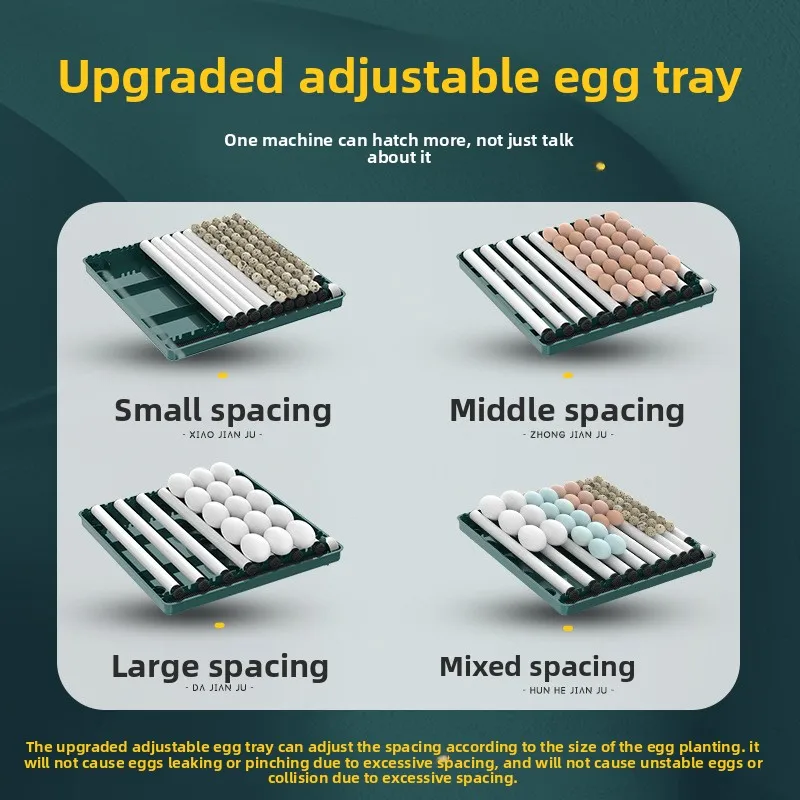 Nuevo Incubadora automática de huevos de gallina y rutina para el hogar, suministros para animales de granja - imagen 3