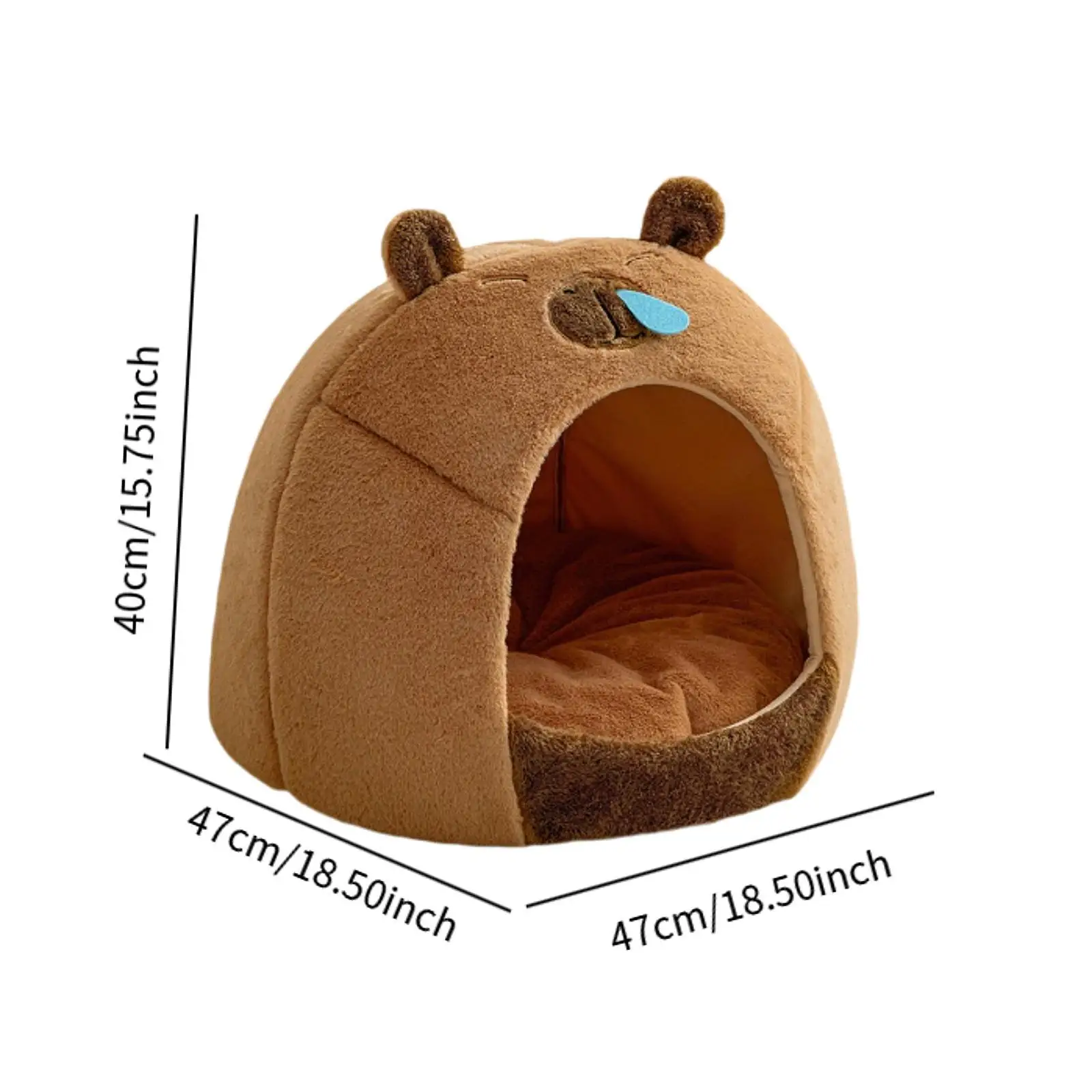 Cat Bed Cave House Tents Self Warming Pet Bed for Kittens Pet Supplies Kitty