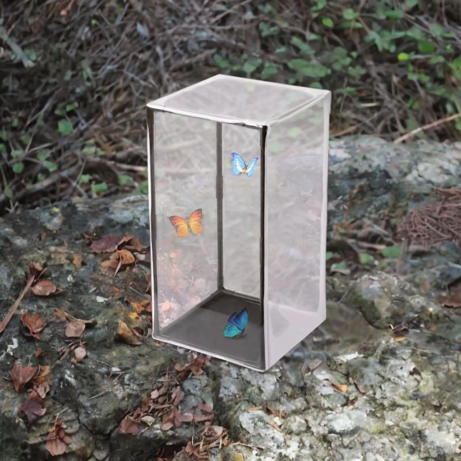 Butterfly Habitat Cage Stable Foldable Mesh Cage for Lawn Greenhouse Indoor