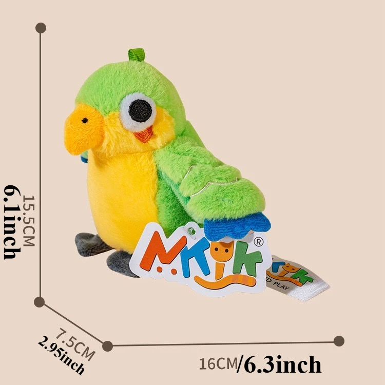 Juguete interactivo para gatos, pájaro volador, juguetes para mascotas, pájaros rellenos recargables, juguete de animales de peluche para gatos de interior - imagen 2