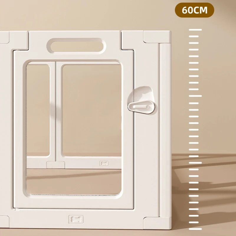 Valla transparente para perros para interiores, jaula grande acrílica para patio trasero, puerta, muebles, parque infantil para perros, suministros antisalpicaduras para mascotas - imagen 5