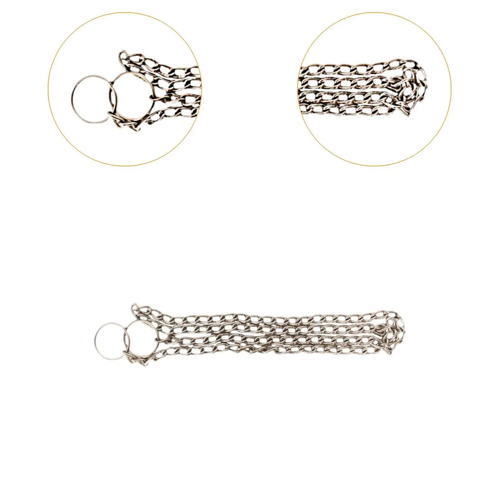 Cow Ob Apparatus Midwifery Plier Tool Sturdy for Dairy Farm Livestock Assist Tool Accessories Goat Forceps Ob Handle 60 in Chain