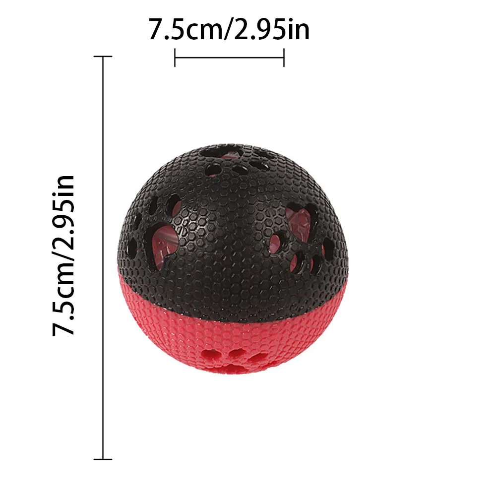 Pelota de juguete brillante para perros, pelota para perros irrompible duradera resistente a mordeduras, juguete para mascotas de entrenamiento y limpieza de dientes,