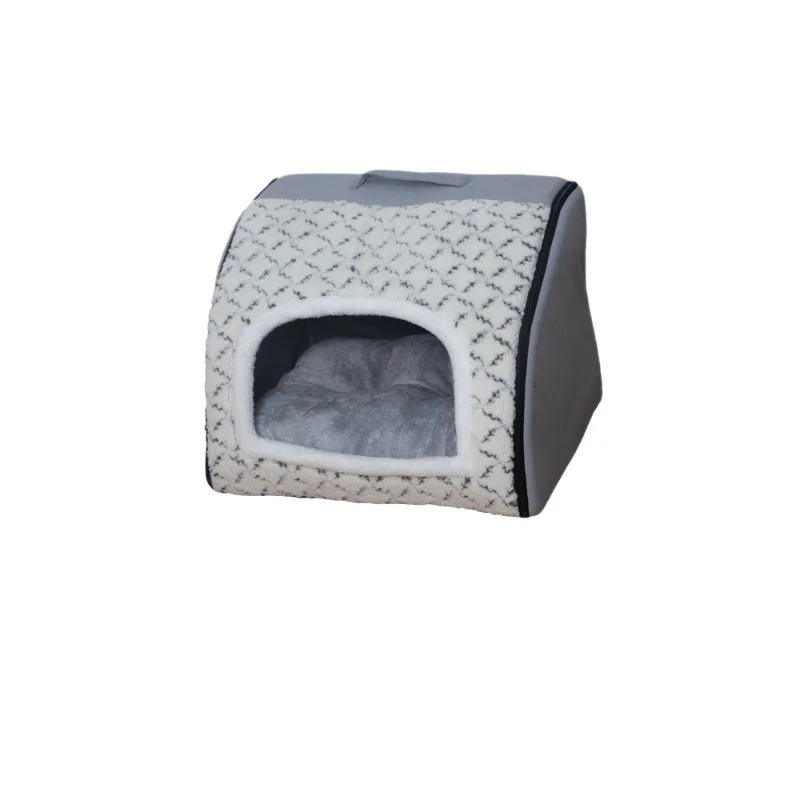 Casa para mascotas todo clima, cerrada y cómoda: gatos y perros - imagen 5