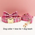 Bow Collar Leash Set