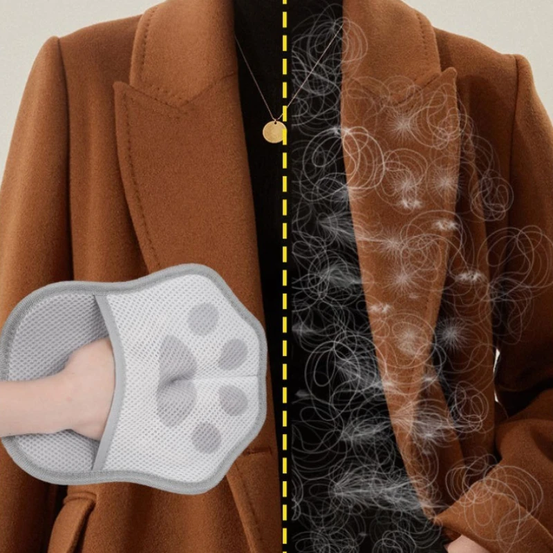 Guantes para quitar el pelo de mascotas, nuevos guantes bonitos para quitar el pelo de gatos, guantes para quitar el pelo de perros, gatos, conejos, ducha, guantes limpios para el cuidado de mascotas - imagen 3