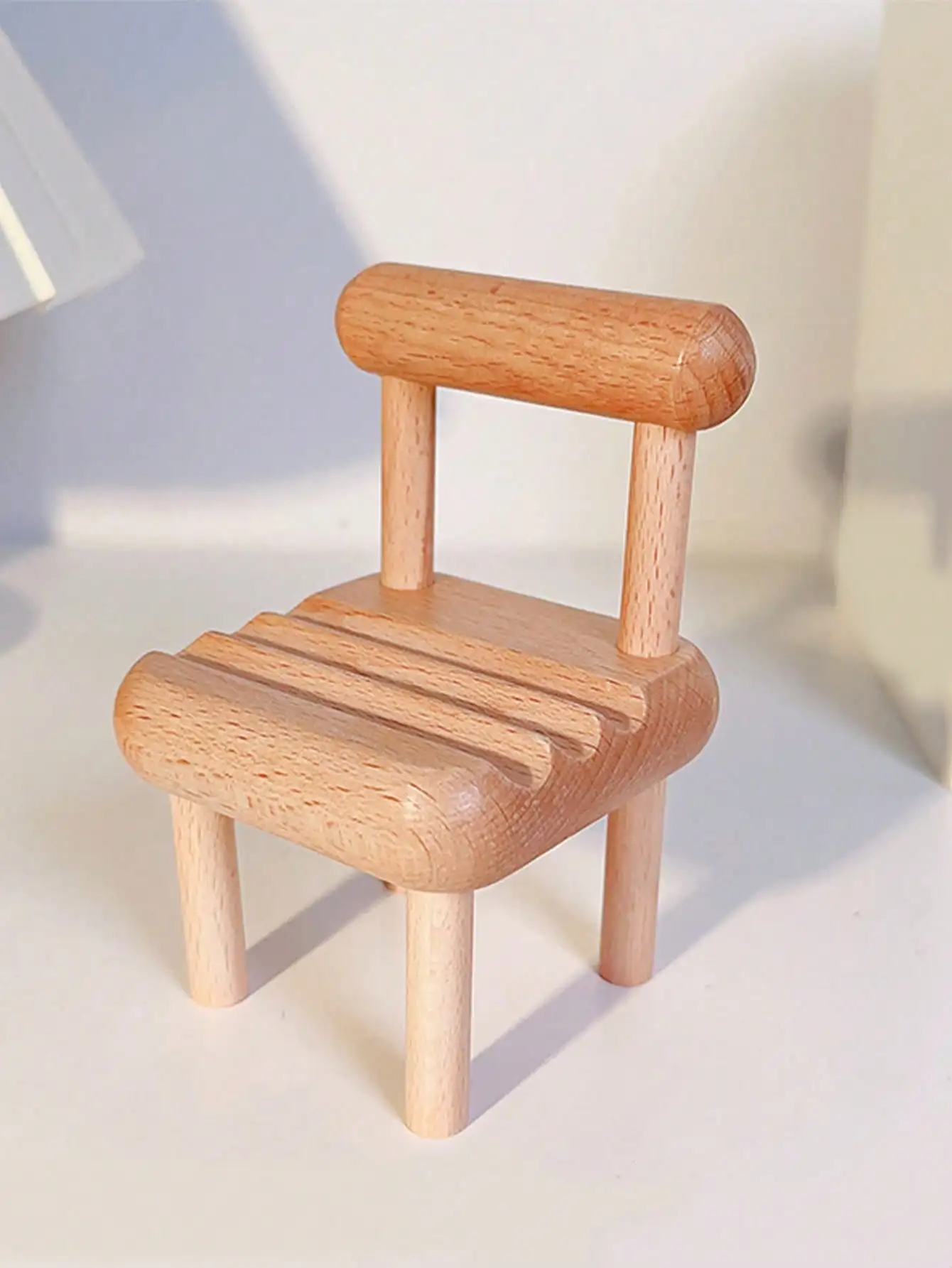 Soporte madera teléfono y tablet - Accesorio para dueños de mascotas - imagen 4