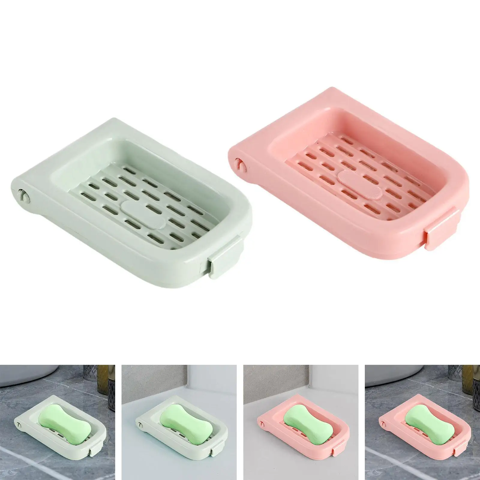 Multifunctional Soap Box, Soap Storage Container,Portable Soap Rack, Bar Soap Holder for Travel Kitchen Shower Bathroom Home