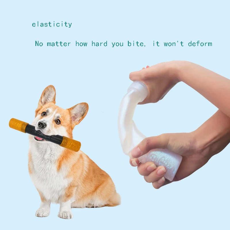 Juguete para perros, viaje al oeste, Sun Wukong, palo de aro dorado de goma, regalo perfecto para perros pequeños, medianos y grandes - imagen 3