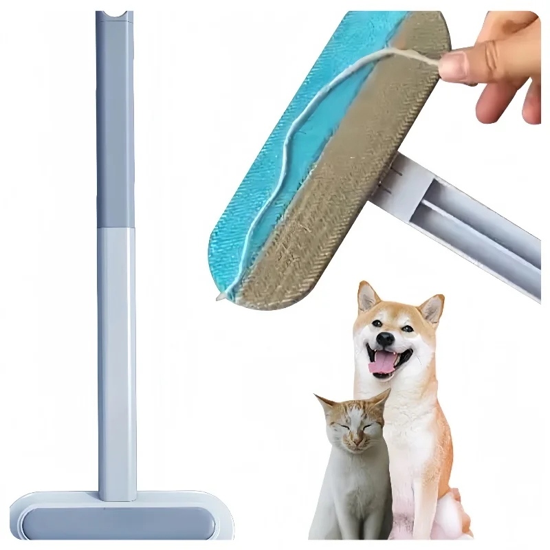 Cepillo quitapelo para gatos y perros – Mango largo deslanador - imagen 2